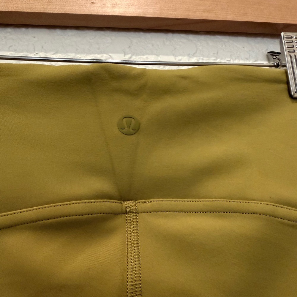 Lululemon Instill High-Rise Tight 25" Auric Gold Size 8 Gym Workout Leggings - Picture 5 of 10
